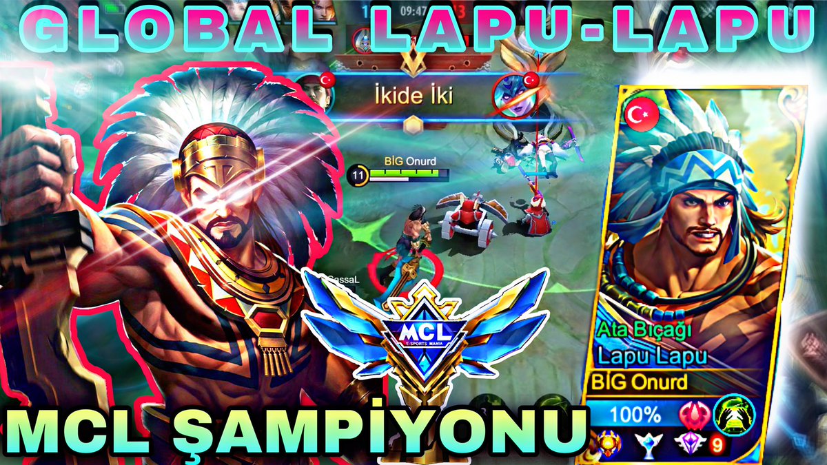 Mobile Legends Global Lapu Lapu Mcl Turnuvası Yeni Video YouTube Kanalımda İyi Seyirler 💕💕
YT: youtu.be/frMhKVu6JK8

#MobileLegendsBangBang 
#MobileLegends 
#mlbb #mlbbmemes #mlbbmeme