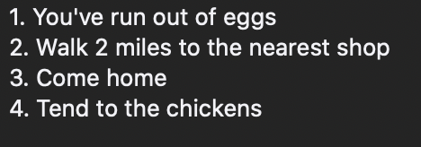 We just split into three groups for students to explore more about writing for voice, text scores or graphic scores. Here are some of the results from these quick sessions! A colourful graphic score, a beautifully written poem and a chicken-themed text score 🐣