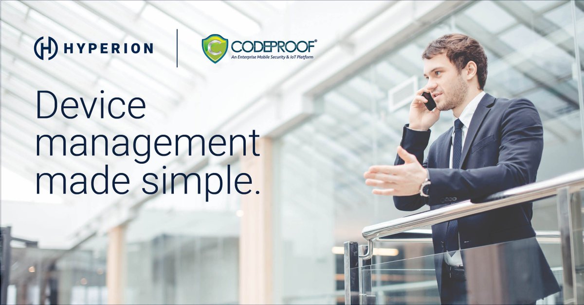 Hyperion_Prt's tweet photo. Modern. Unified. Codeproof. The endpoint management and cybersecurity tool you’ve been waiting for. 
Want to learn more? https://t.co/CkBPhlVKou  
#Hyperion #HyperionSolutions #Codeproof #DeviceManagement #CyberSecurity https://t.co/dr73rnKhk1
