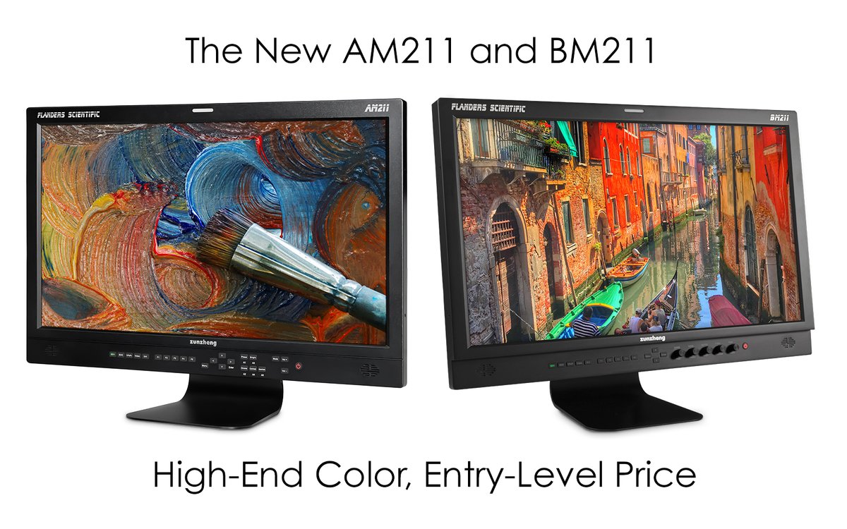 Introducing the new AM211 and BM211, featuring a much larger color gamut, 30%+ increase in contrast ratio, and much more.

Learn more at bit.ly/3a6Vc6H