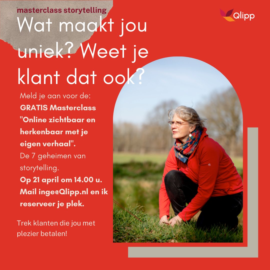 Laatst werd je verrast in een netwerkclubje waar iemand vroeg: ‘wat is er dan zo bijzonder aan jou?’. Je schrok ervan, had niet meteen de juiste woorden paraat. Sinds die netwerkbijeenkomst blijft deze vraag door je hoofd malen… ‘Hoe kom ik erachter wat mij uniek maakt?’