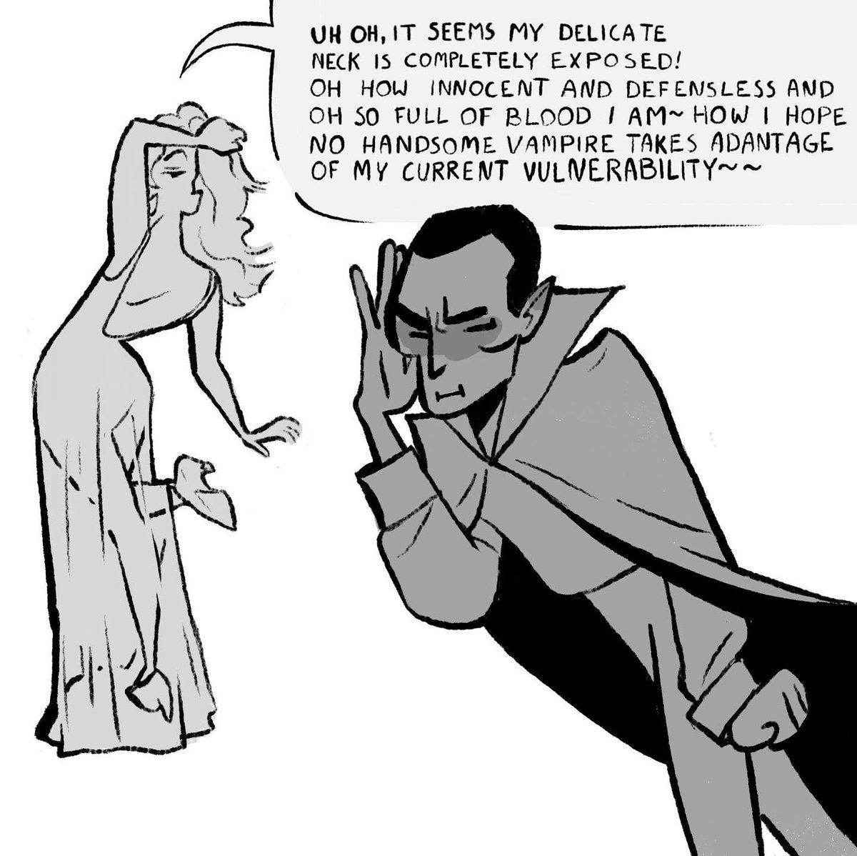 glithchy's tweet image. heres the shy vampire part 2 💁‍♀️
#characterdesign #storyartist #characterartist