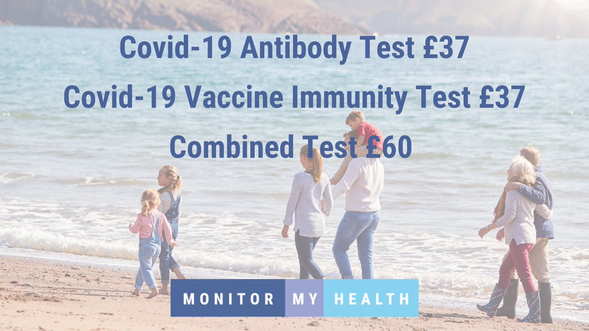 We are excited to announce the launch of our COVID-19 Vaccine Immunity Test and COVID-19 Antibody Test. As a service run by the NHS, direct from an NHS Laboratory, we are able to offer these new tests an exceptional price of just £37 each or £60 combined. bit.ly/mmhtests