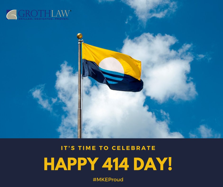 Happy 414 Day! Today on 4/14, we celebrate all things Milwaukee! We are proud to be a part of such a great community and city!
What is your favorite memory in Milwaukee?

*
*
*
#MilwaukeeDay #414Day #MKEProud #MilwaukeeAttorneys #BestofMilwaukee #PersonalInjury #SmallBusiness