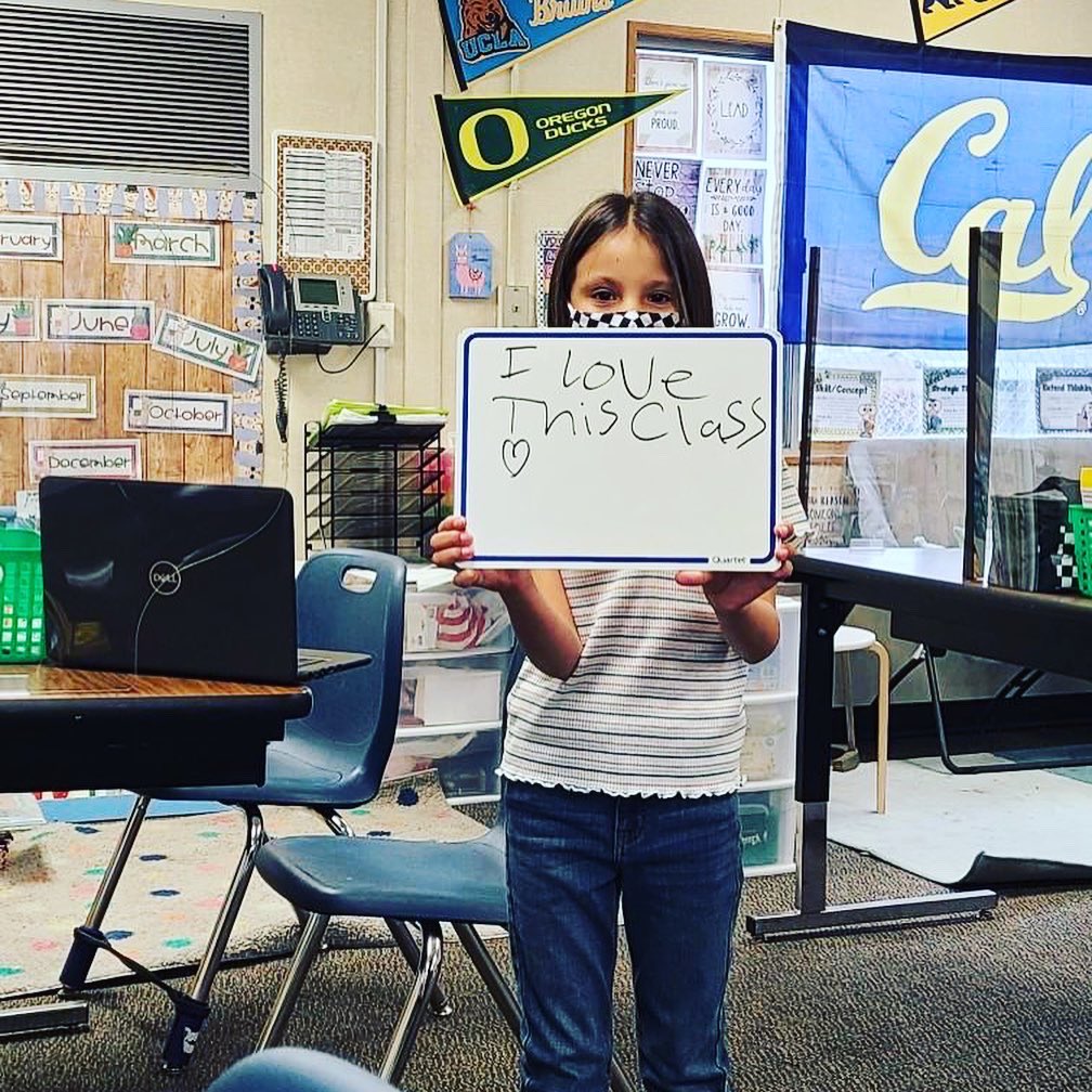 FUSD_Maple's tweet image. We sure did miss our Mustangs!It’s been a great second week back with Cohort A students. We are #maplestrong.