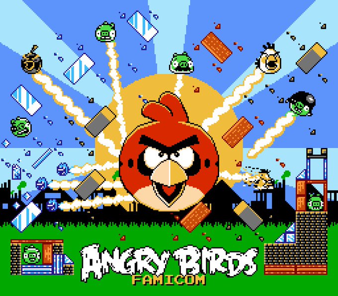Angry Birds Famicom is an upcoming mod for Angry Birds that aims to show wh...