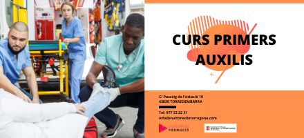 Multimediatgn's tweet photo. Aprèn a no deixar-te endur per l'angoixa o el pànic davant de possibles accidents o
emergències.
Dies: setmana del 10 al 14 de maig i dilluns 17
Durada: 30 h (tardes)
Info i reserves al Tel. 977 22 22 31
#multimediaformacio #multimediatarragona #torredembarra #primersauxilis https://t.co/900GFboaZf