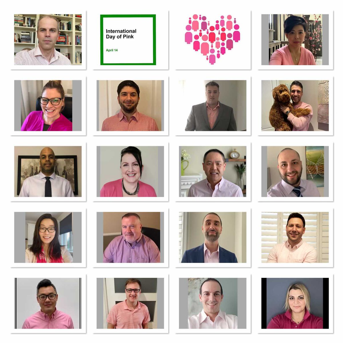 Our ⁦<a href="/TD_Canada/">TD (Canada)</a>⁩ retail leadership team in the GTA supporting #inclusion and #equity on #DayOfPink #LGBTQ2+