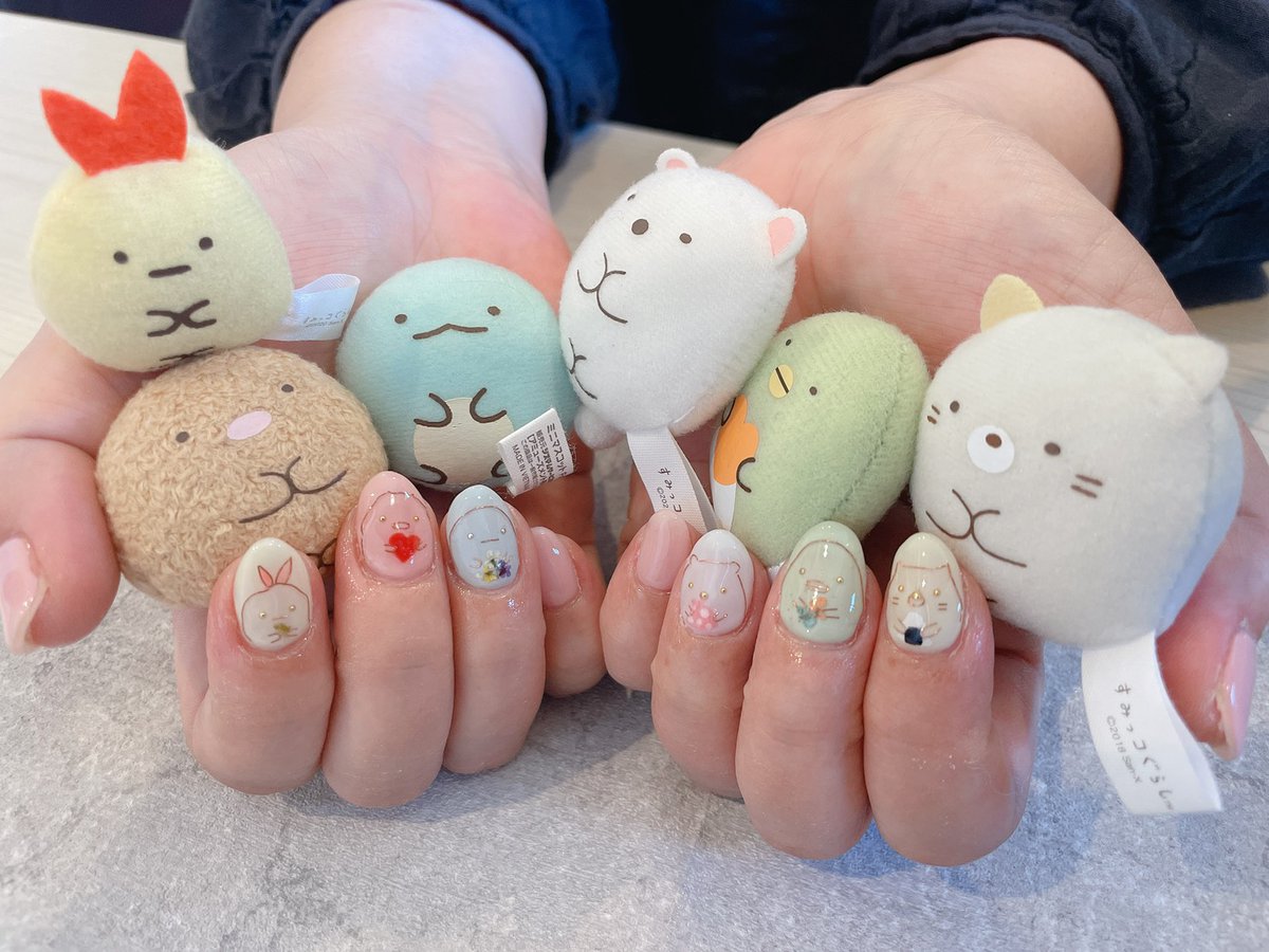 すみっコぐらしネイル すみっコぐらしネイル