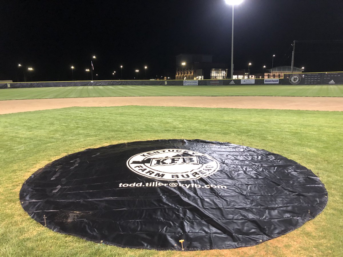 BoyleCoBaseball's tweet photo. Shout out to Todd Tiller at Kentucky Farm Bureau for sponsoring our new mound and home plate tarps. We appreciate your support to all Boyle County programs. #GoRebels #KYFB https://t.co/LdrFIMpFdb