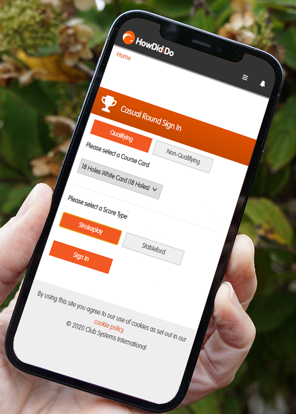 Richard Peabody on X: Casual (General Play) scores can be added in your  usual APP. HowDidiDo accepts both competition and casual rounds and submits  them to your golf union for WHS handicap