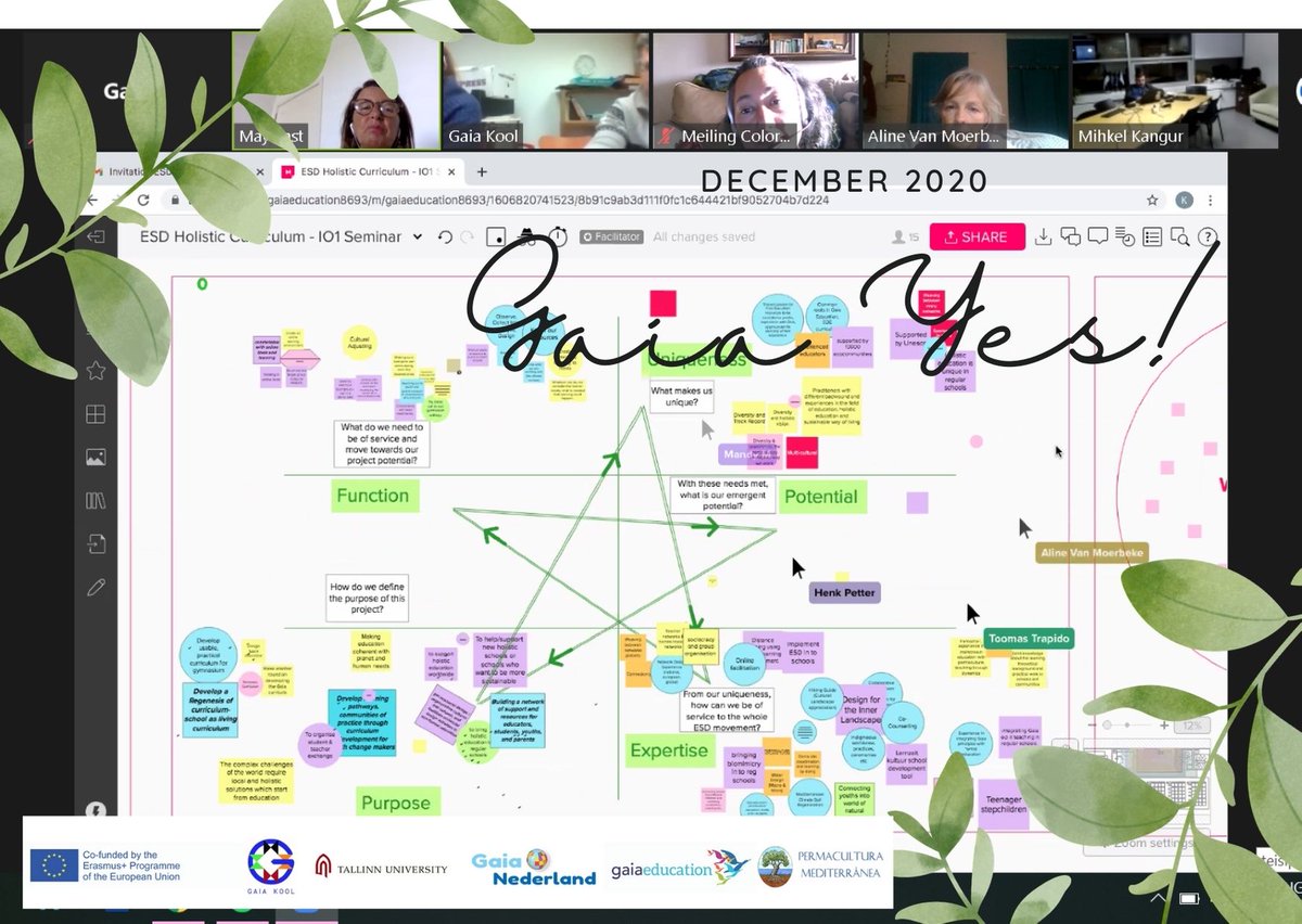 Perma_Med's tweet photo. “Gaia YES!” está de buena racha! Después de nuestro 1º seminario en línea, ahora nos acercamos al 2º y ofrece una lista inspiradora de ponentes internacionales. ¡Únete a nosotros (gratis) si puedes y tienes interés en Educación Holística para la Sostenibilidad! 🌱🌱🌱 https://t.co/91ANNove3f