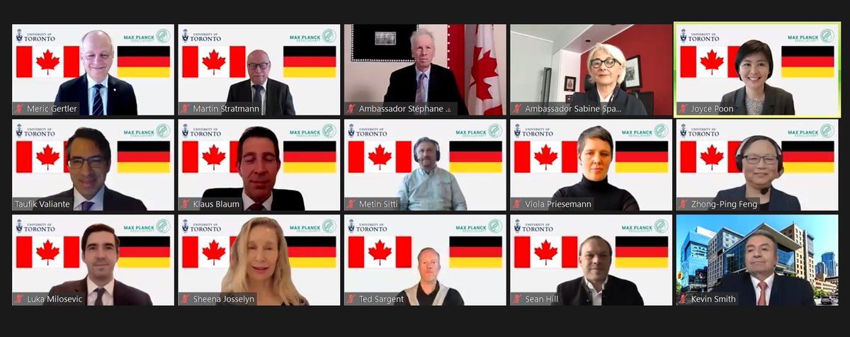 HonStephaneDion's tweet photo. C’est avec grand plaisir que j’ai pris part à la cérémonie d'inauguration du @mpc_utoronto, au cours de laquelle nous avons célébré l'étroite #CollaborationScientifique entre le 🇨🇦 et l'🇩🇪.
Félicitations pour ce #PartenariatDeRecherche crucial! #LaScienceCompte @maxplanckpress https://t.co/mPeDZyWra0