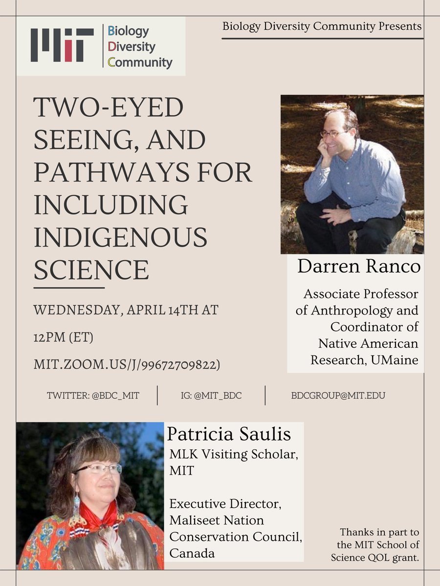 Biology Diversity Community at MIT tweet media