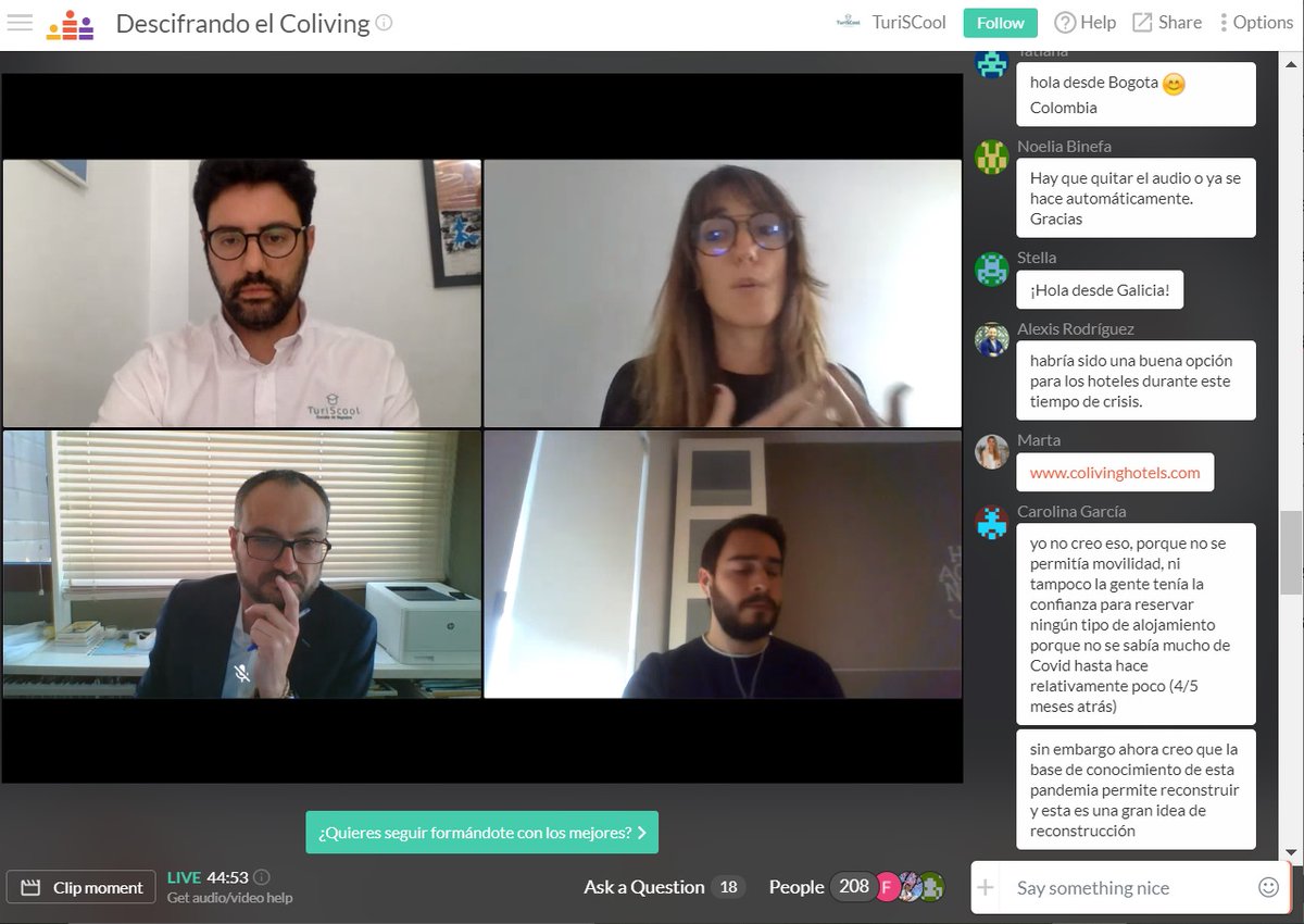 Silken_Hoteles's tweet photo. 🎙 @AnaPoley, CEO de @ColivingHotels: “Los hoteles tienen muchísimo más potencial del que en un principio se pensaba para ofrecer #Coliving”. https://t.co/wv46MmER9N