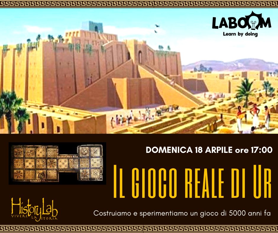Chi erano i #Sumeri? Spesso sulla antiche civiltà ci chiediamo: cosa facevano, come mangiavano, cosa bevevano. Ma vi siete mai chiesti, a cosa giocavano? I reperti archeologici ce lo hanno svelato e domenica lo ricostruiremo e ci giocheremo 👉 buff.ly/3a5bRHN