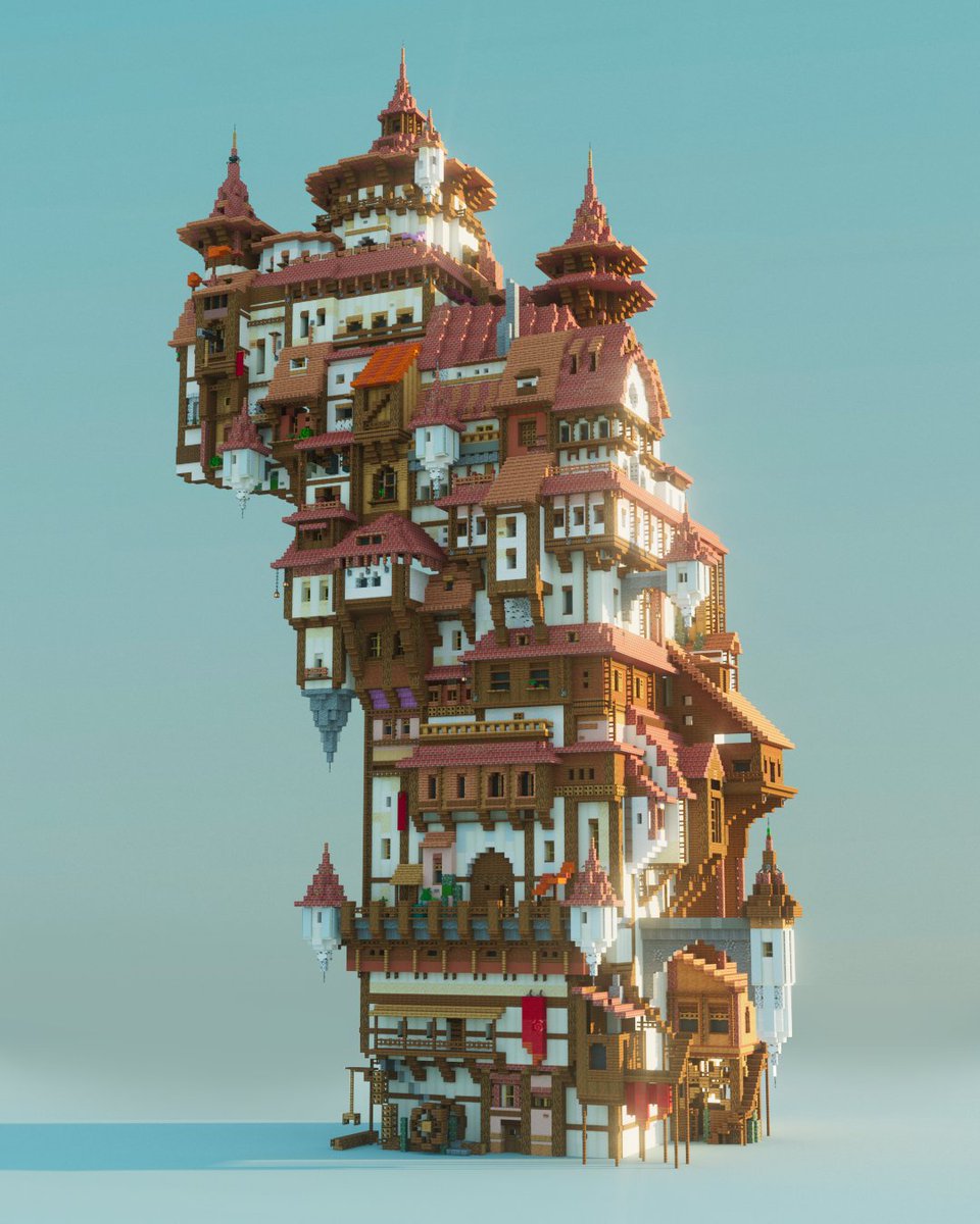 render from the medival tower⚔️
===
<a href="/BuildersRefuge/">Builder's Refuge</a>
#minecraft #minecraft建築コミュ #Minecraftbuilds 
Build with <a href="/xKawayyy/">Kawayyy</a> and render from @TheMrPinguin_