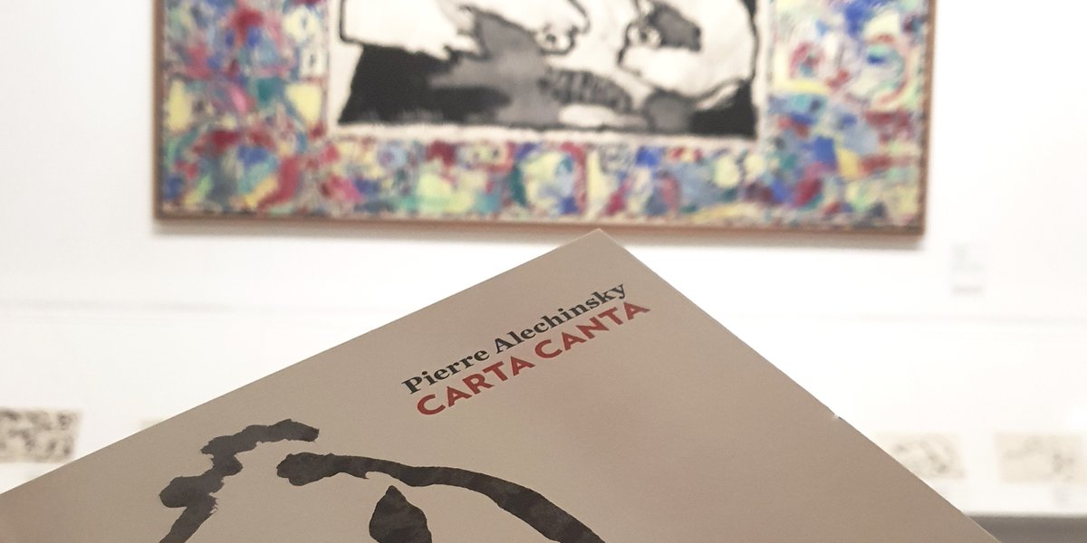 Look what just hit our #MuseumShop today? Pierre Alechinsky. Carta Canta by Michel Draguet | Published by RMFAB (Brussels) &amp; Mare &amp; Martin (Le Kremlin-Bicêtre) 192 pages – 199 illustrations – 25,5 × 21 cm – hard cover - €32 #FineArtsBelgium #ExpoAlechinsky #Artbook