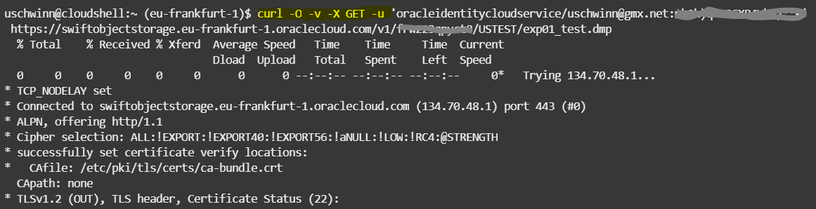 uschwinn's tweet photo. Did you already try #oraclecloud cloud shell when working with #oraclecoud? Oracle tools such as expdp and impdp (instant clients), sqlcl, (oci)cli, but also curl, python, git, terraform etc are preinstalled and can be used immediately - very powerful and efficient :) https://t.co/BxdkPZKc50