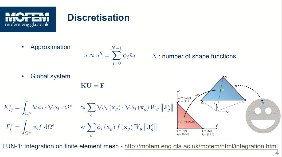 <a href="/hoangnguyence/">Hoang Nguyen</a> continues the second part of the #UKACM2021 school presenting the implementation of a simple Poisson's problem in MoFEM <a href="/mofemjoseph/">MoFEM / @mofem@fosstodon.org</a>