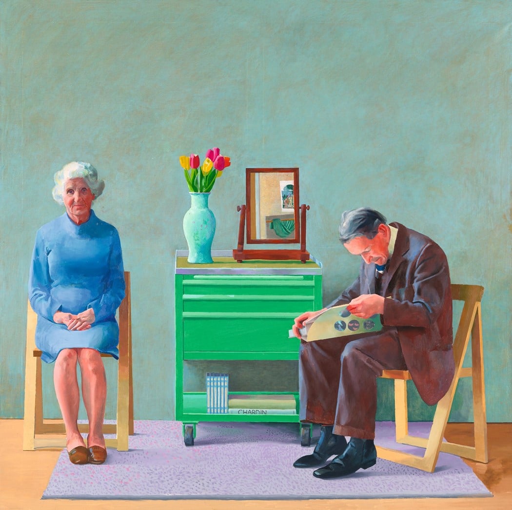 rabihalameddine's tweet photo. This is such an amazing painting.
David Hockney, My Parents, 1977, oil on canvas https://t.co/DigTps3bYC