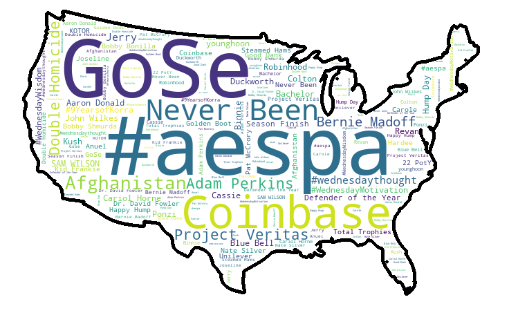 Here's what's trending across the US on Twitter at 10:03 on 2021-04-14
 #Trending #analytics #TheMoreYouKnow