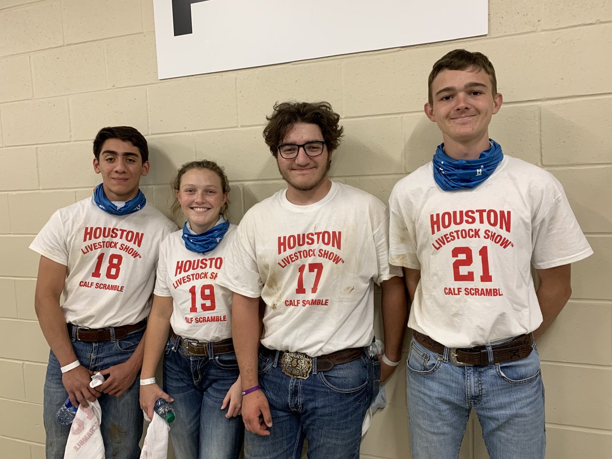 RODEOHOUSTON's tweet photo. Last weekend was so much fun and we're getting ready for one more weekend of our 2021 Calf Scramble! 
You can watch the scramble live on our livestream: https://t.co/cvEr0ecRln https://t.co/Vro1qmmz8E