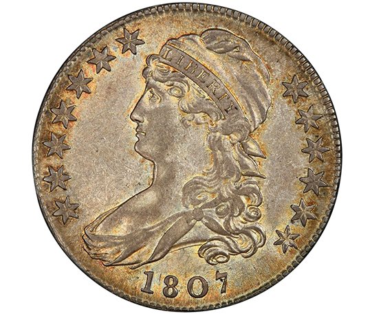 coinagemag's tweet image. Learn more about the Capped Bust half dollar, minted between 1807 and 1839, which is one of the most popular and widely collected coin series from the early 19th century: bit.ly/3tdrrZD #CappedBust #halfdollar #19thcenturycoins #USMint #history #coincollecting
