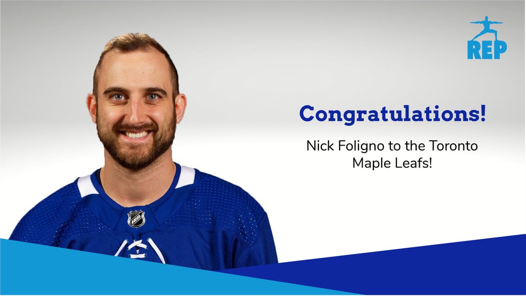 REP_Health_'s tweet image. From the REPerformance team, we want to send a huge congratulations out to our Co-founder @NickFoligno on his recent trade to the Toronto Maple Leafs. We are so grateful to have you as part of our team and excited for you! Let&apos;s go Leafs!

Read more here: reperformanceapp.com/ourmission/