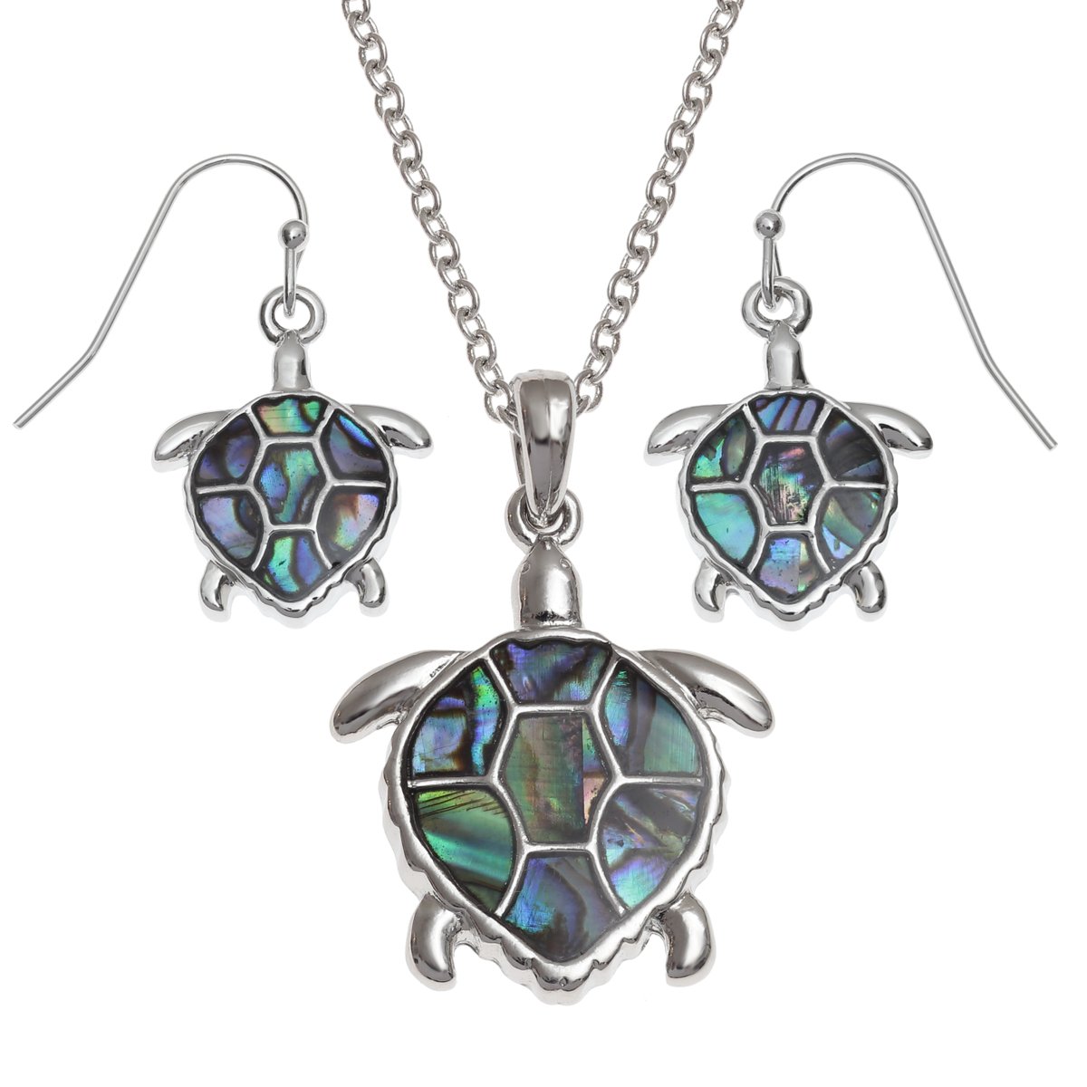 JewelleryTamsin's tweet photo. Adorable Turtles Earrings & Necklace Set inlaid with natural, rainbow-hued & sustainably sourced, Paua Shell. Hypoallergenic. Gift box included. https://t.co/pesl30lspF #turtlegift #jewelry https://t.co/SCI9rDkT2x