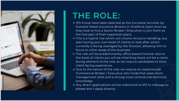 EverettMead's tweet photo. Would you like to join our Award Winning Team? contact Mark Fancourt on 0121 392 9062 07917 187119 or email mark.fancourt@ipsgroup.co.uk https://t.co/at5ZsTjSpq