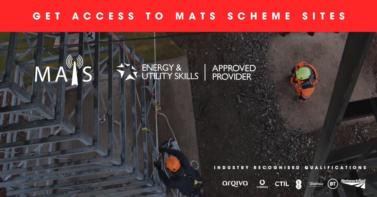 Heightworks's tweet photo. Completion of our Energy &amp; Utility Skills and industry “Mast and Tower Safety Group” course gives you access to the MATS scheme sites.

Find out more and book via:
https://t.co/izjuWymXUg

#mats #mastandtowersafety #workatheight #workingatheight #safety https://t.co/o6zIWnW9u4