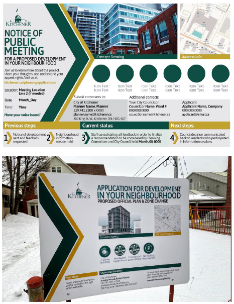 _rosabustamante's tweet photo. This week, @NRUpublishing featured Kitchener's Development Services Review. With improved notice signs, graphical mail-outs and a digital planning applications tool, @CityKitchener continues to lead the way. #kwawesome https://t.co/KRcZA8zYL9