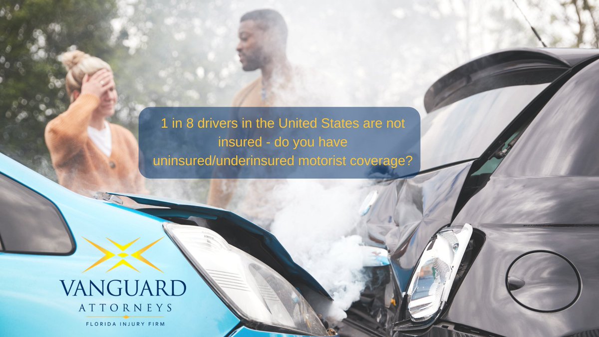 vgattorneys's tweet image. When it comes to an auto accident many drivers may need uninsured/underinsured motorist coverage to help cover the cost of medical bills. We broke down the importance of UM coverage here bit.ly/3dnUGCj

#personalinjury #uninsuredmotorist #UMcoverage