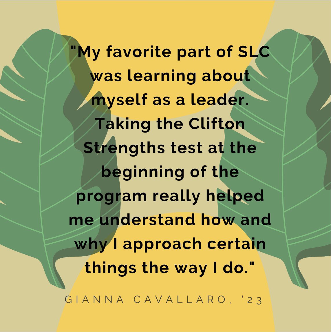 LUEngagement's tweet photo. Are you a rising sophomore interested in applying for Student Leadership Corps? Read what SLC participant Gianna has to say about her experience!
 
Applications are open through April 16th. Check out our website for more information and qualifications to apply. https://t.co/xdPtcJg7kF