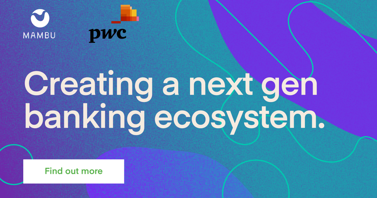 Mambu_com's tweet photo. We are proud to partner with PwC to help create a next generation banking ecosystem and bring financial services closer to even more people.
#mambu #tysl #ecosystem
https://t.co/hNAcs9lsZA https://t.co/Tcbs4lm6bD