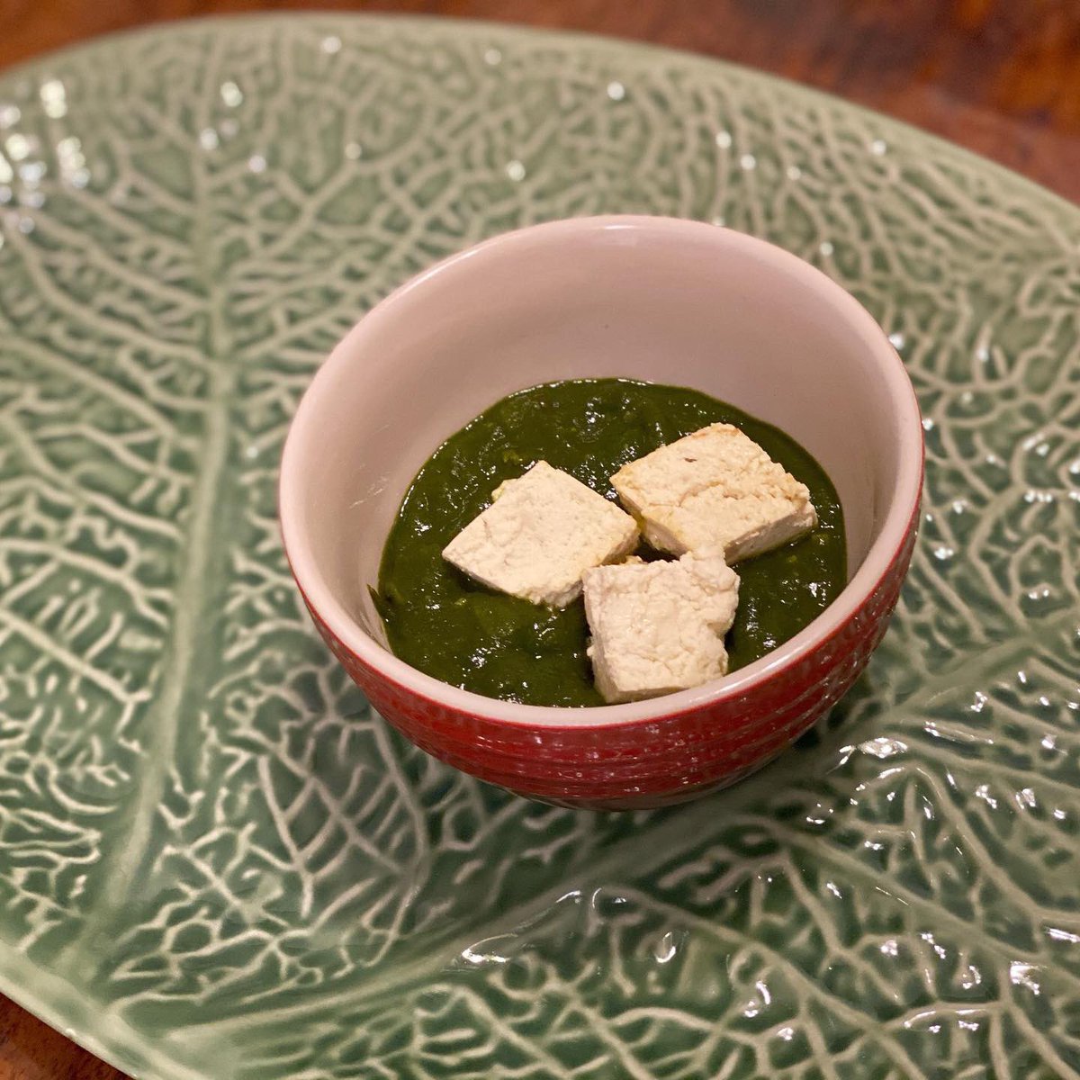 Redalpiniacooking On Twitter 今日の夕飯は パラクパニール ほうれん草カレー このカレーに使う パニール チーズ 今回は 通常のパニール 家族 ヴィーガンパニール 私 作りました 見た目も 食感もほぼ同じ 香りが違うだけ 今日も Vegan楽しみました Vegan