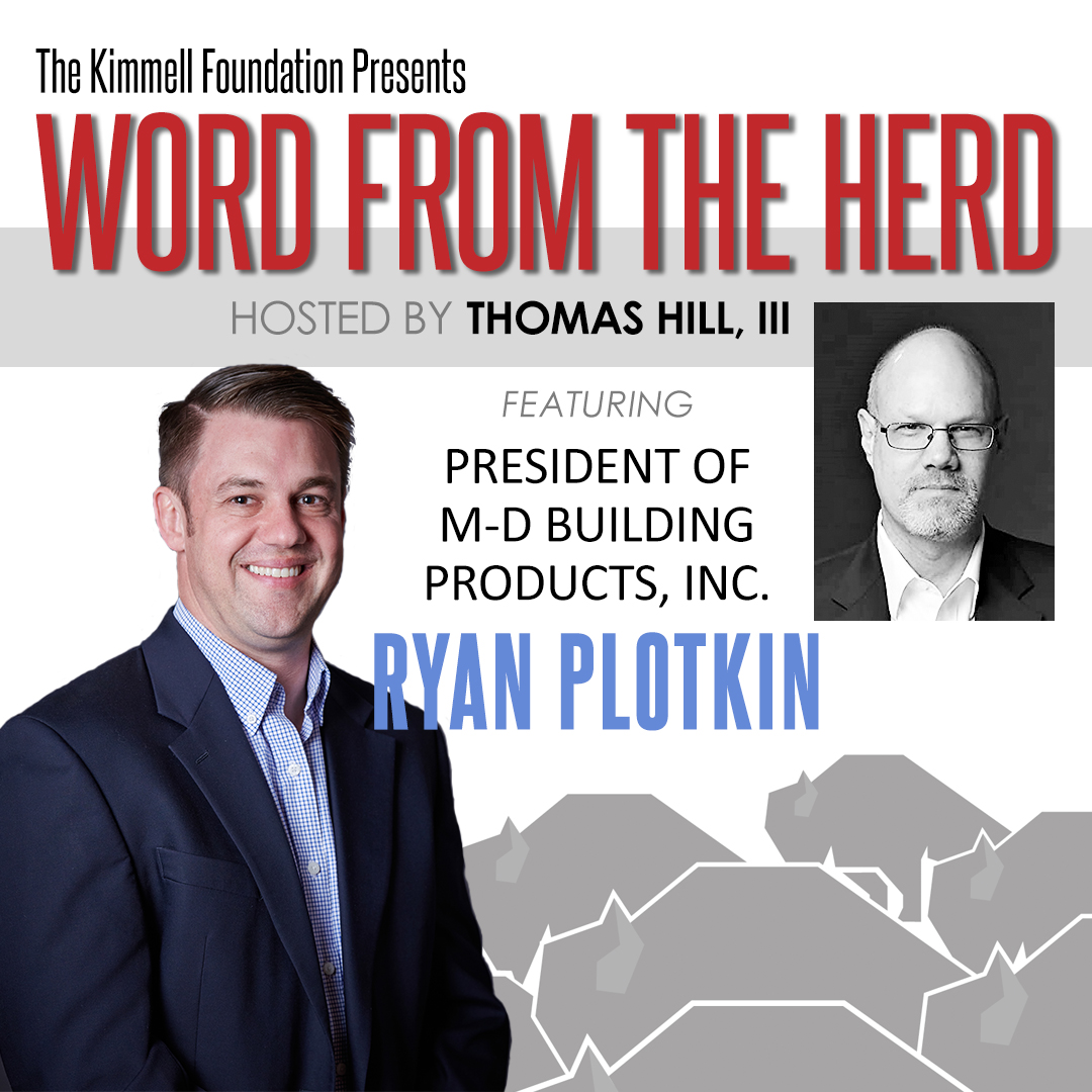 REMEMBER THAT TIME...-WORD FROM THE HERD

Ryan Plotkin, President of M-D Building Products, discusses authenticity in the workplace, listening to the ideas of others, and living out the values of a family business. 

open.spotify.com/episode/6UhSUr…