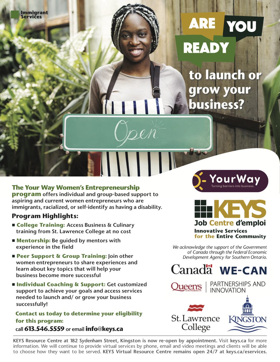 We are beginning the recruitment process for the 3rd cohort of the YourWay program! 
French: Thursday Apr 15th at 4:00PM
Portuguese: Friday Apr 16th at 4:00PM
bit.ly/3f9SOzA