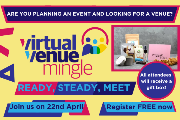 Calling All event planners! 

We’d love you to drop in at our virtual venue mingle on 22nd April between 3.30 – 5.30 where you’ll meet a range of diverse venues keen to host your next event.

LINK TO REGISTER: ds3.delegateselect.com/MT/Run/event/m…