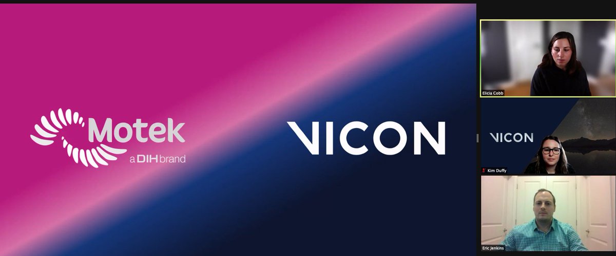 AndyRayCavHts's tweet photo. Hers is a very special webinar! Love that we have my great friends @MotekMedical online with @Vicon our @Lil_Kim263 with #EricJenkins about to get going! @FransSteenbrink hope you are 👀 ! https://t.co/yjj7Xaxi7h