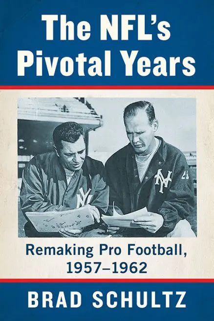 New on our bookshelf:

The NFL’s Pivotal Years: Remaking Pro Football, 1957-1962
By Brad Schultz

Available at mcfarlandbooks.com/newly-publishe…