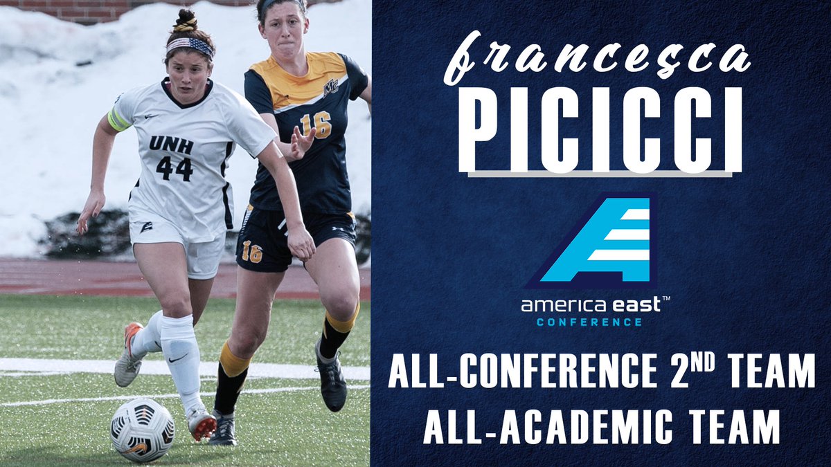 UNH Women’s Soccer (@unhwsoc) on Twitter photo Congrats to Francesca Picicci, one of our senior captains, for being selected to both the <a href="/AmericaEast/">America East</a> All-Conference Second Team and the All-Academic Team!! #BeTheRoar #AEWSOC Congrats to Francesca Picicci, one of our senior captains, for being selected to both the <a href="/AmericaEast/">America East</a> All-Conference Second Team and the All-Academic Team!! #BeTheRoar #AEWSOC
