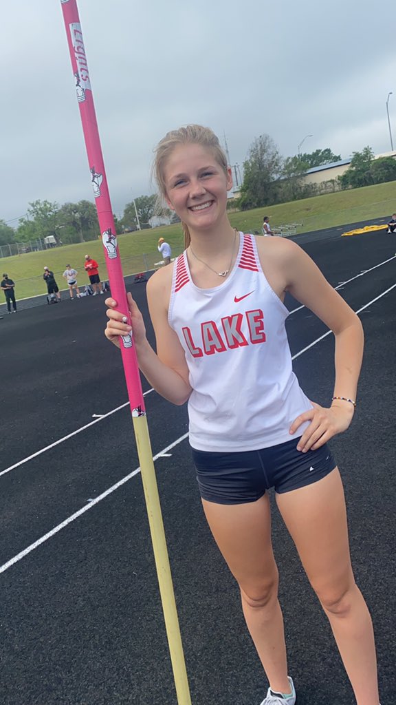LBHSGirlsTrack's tweet photo. First REGIONAL QUALIFIER of the day! REAGAN FURNEY punches her regional ticket in POLE VAULT ‼️ https://t.co/wzCqsnYVGt