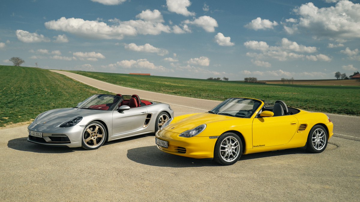 PorscheGB's tweet photo. A quarter of a century of enjoying the sunshine. https://t.co/Zt7t6WIFjw