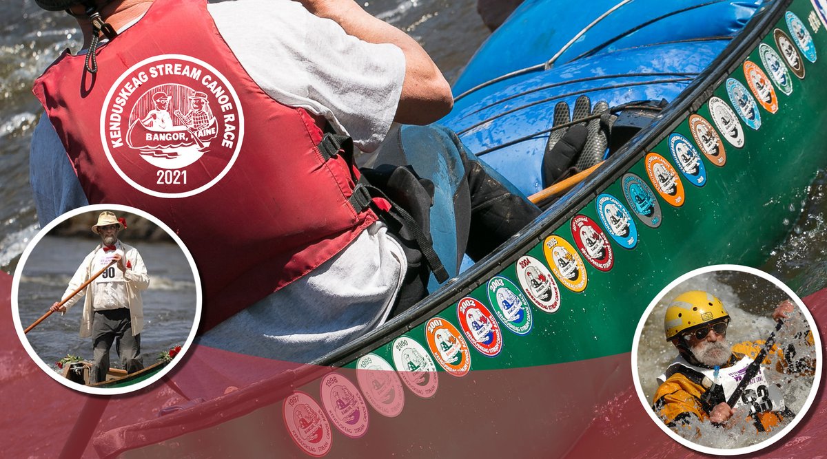 Important info from <a href="/BangorParksRec/">Bangor Parks and Rec</a> about the Kenduskeag Stream Canoe Race that will be held this Saturday: The race begins at 8am. No race day registrations allowed. Spectators are NOT allowed at Six Mile Falls, or at the start and finish lines. (1/3)