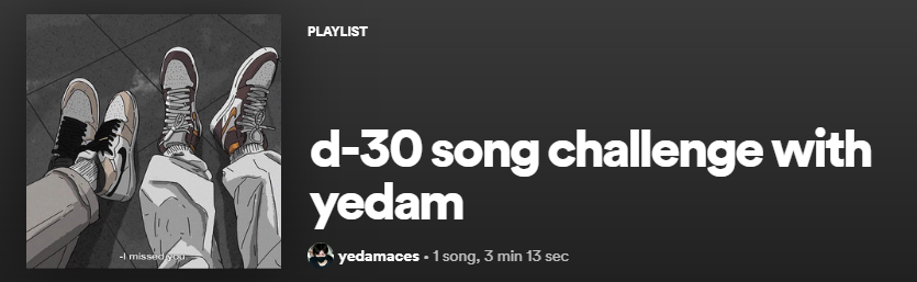 yedamaces's tweet photo. #TOYEDAM #예담아너만봐
💌: #노래담 30 days song challenge with yedam
https://t.co/SXNmlhd0qJ https://t.co/iKi7n5RX8b