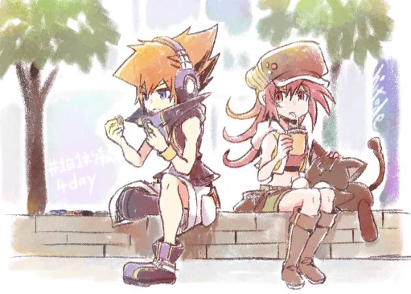 バッジ編成時間 #1日1ネク絵 