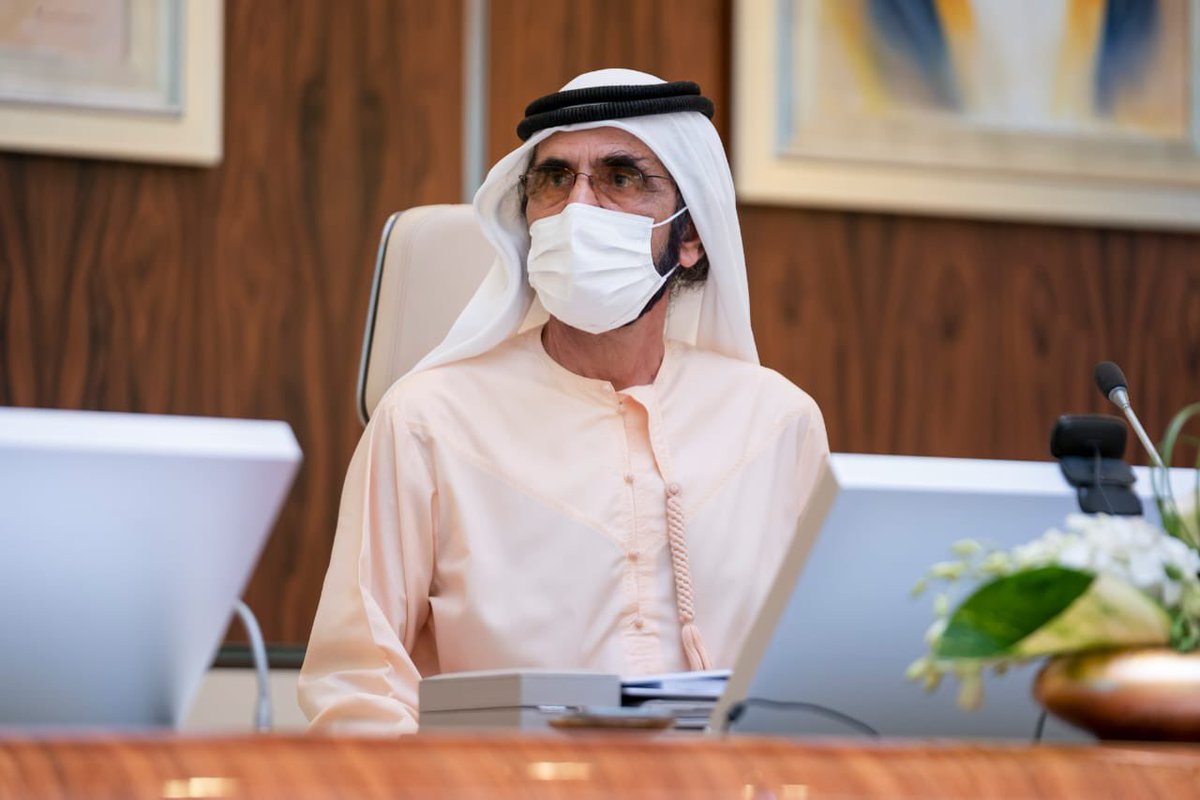 HHShkMohd's tweet photo. ترأست اليوم اجتماعاً لمجلس الوزراء بقصر الوطن ... استعرضنا في بدايته استعداداتنا للحدث الأكبر الذي تستضيفه دولتنا في ٢٠٢١ ... عشرة أعوام من البناء .. ٢٣٠ ألف عامل .. ١٩٠ دولة مشاركة .. و١٧٠ يوم لانطلاقته .. نحن جاهزون لاستضافة العالم في إكسبو دبي ٢٠٢٠ https://t.co/oS1EplfKnm