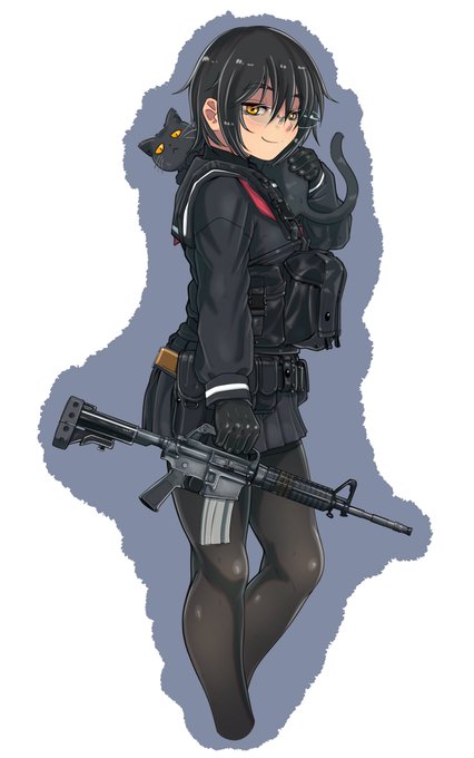 銃のtwitterイラスト検索結果
